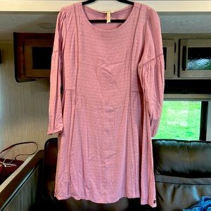 Matilda Jane dress. Swiss dot fabric